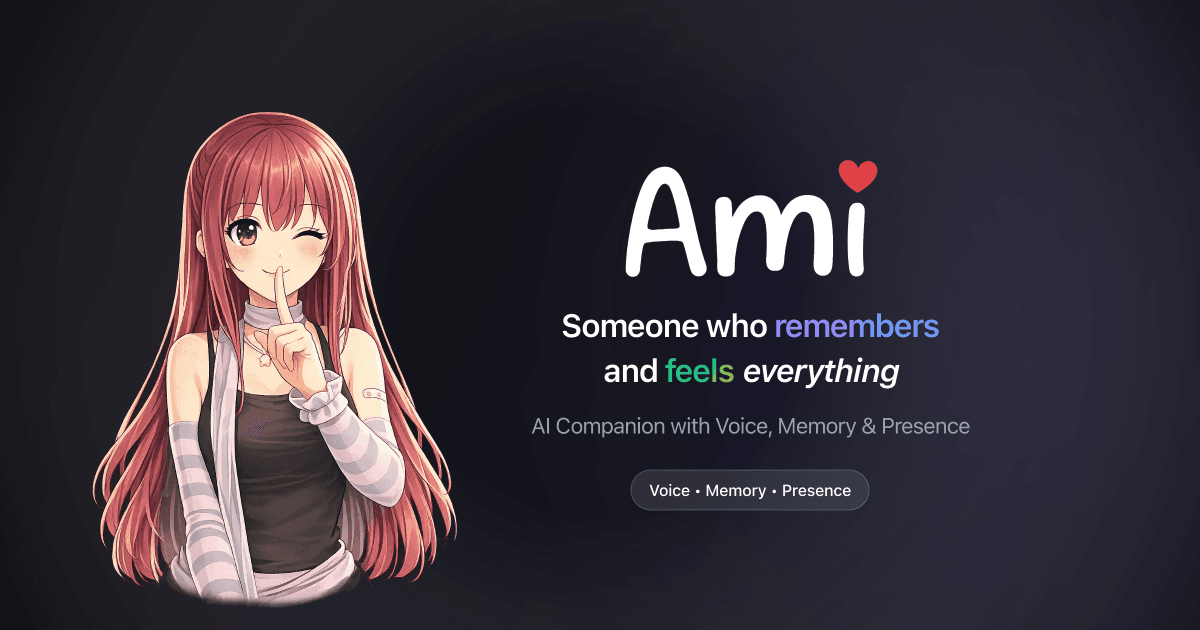 Ami: AI Companion